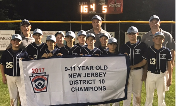 2017 9-11 Year Old District 10 Champions